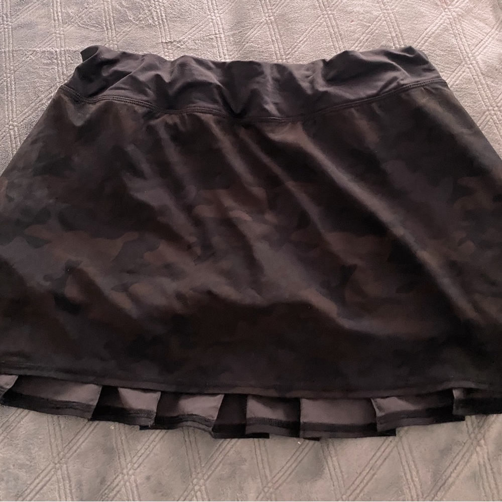 Lululemon pacer setter skirt camo | 10 tall